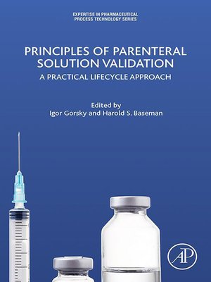 cover image of Principles of Parenteral Solution Validation